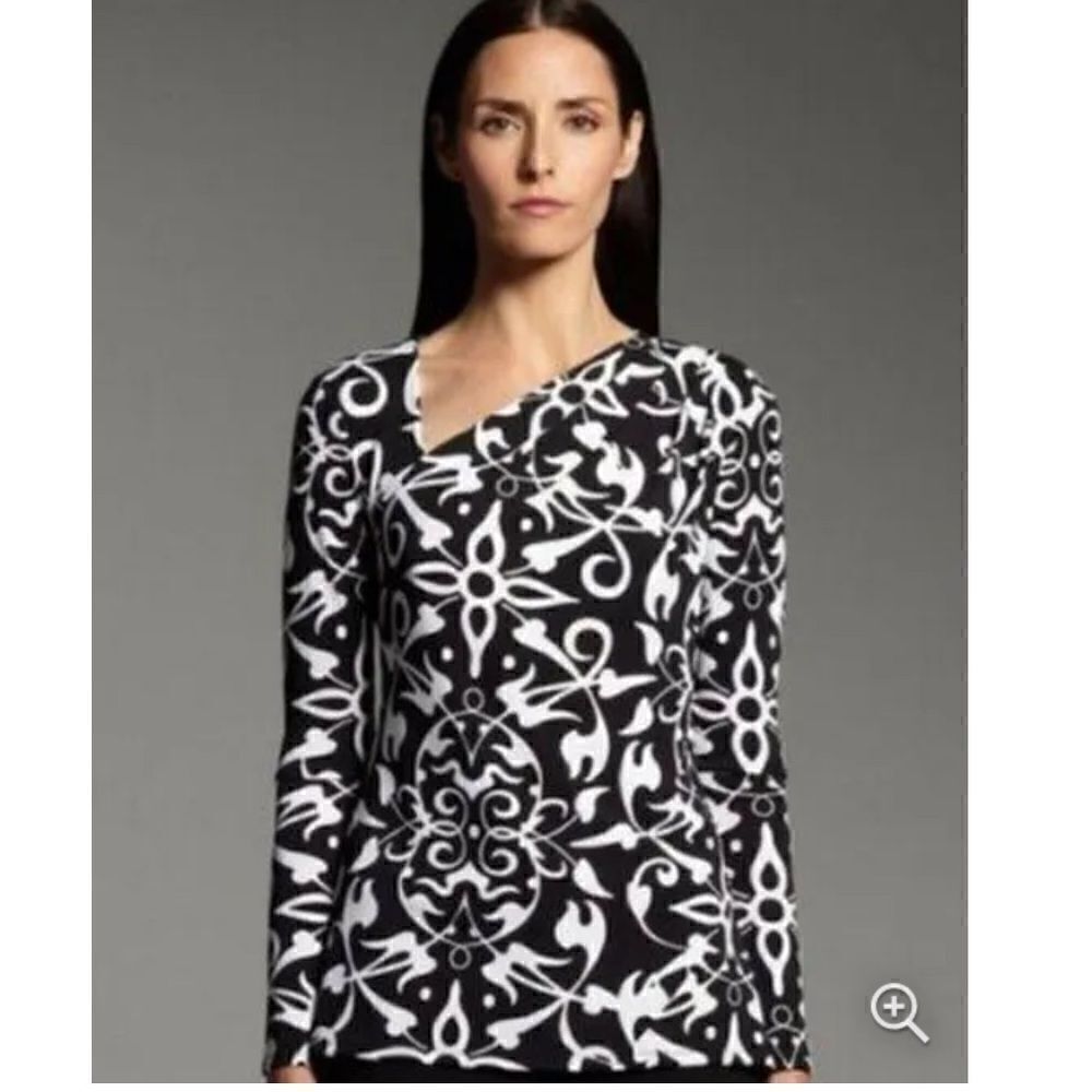 Narsisco Rodriguez Slant neck Rayon/spandex Top